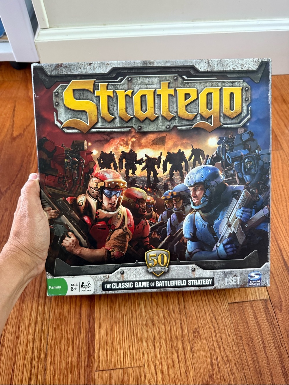 Stratego Classic Game of Battlefield Strategy Board Game 2011 50 Years Complete